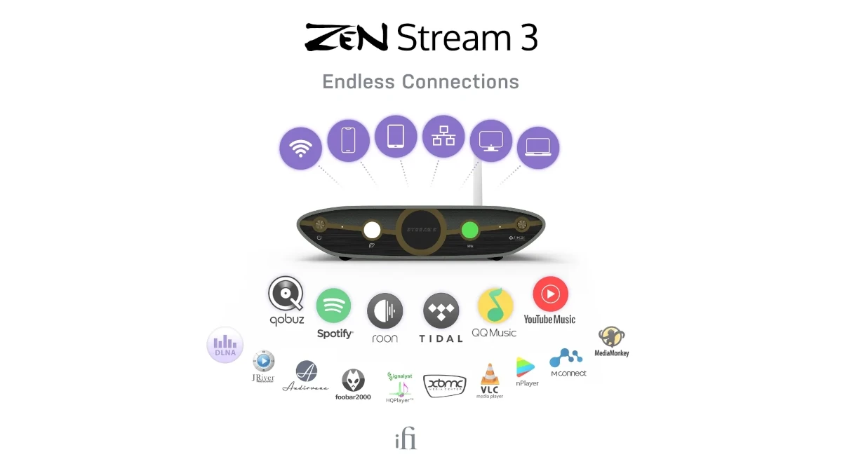 iFi Audio Zen Stream 3 - Múltiples funciones de streaming