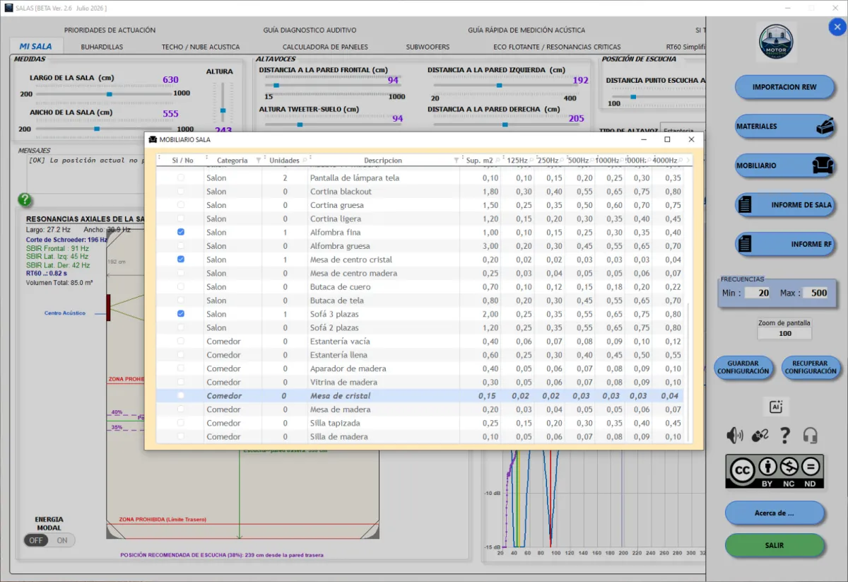 SALAS software