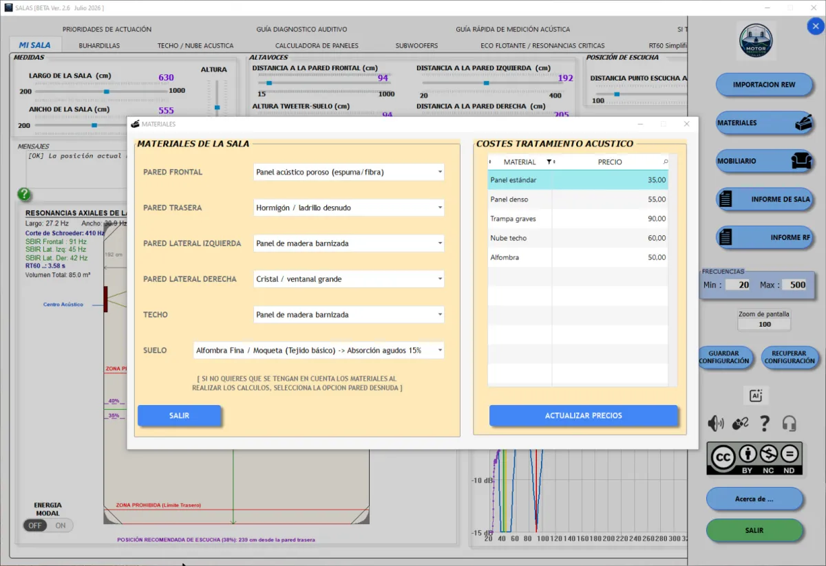 SALAS software
