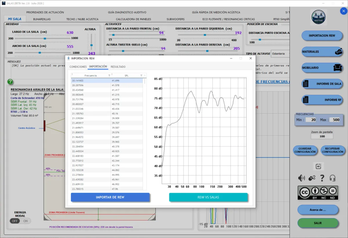 SALAS software