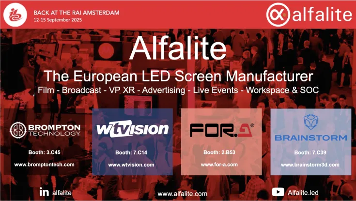 Alfalite participará en IBC 2025