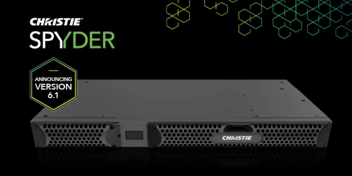 Spyder-S versión 6.1 de Christie