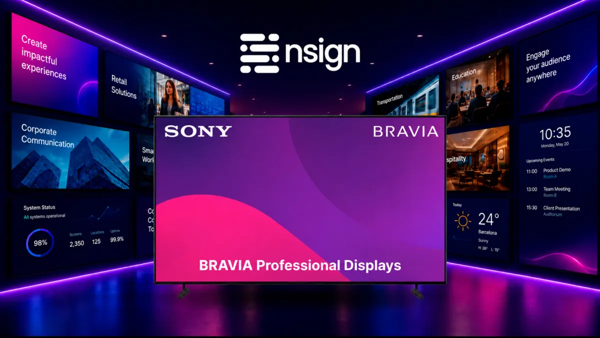 nsign y Sony colaboran