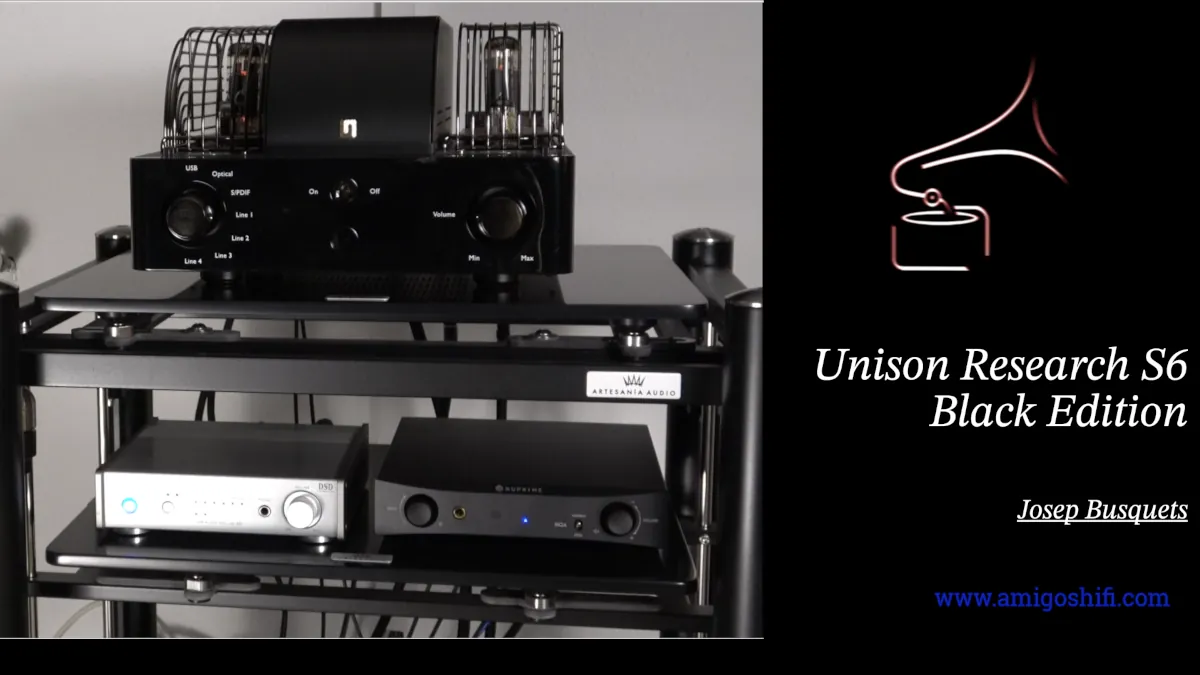 Canal AHF-TV: Unison Research S6 Black Edition