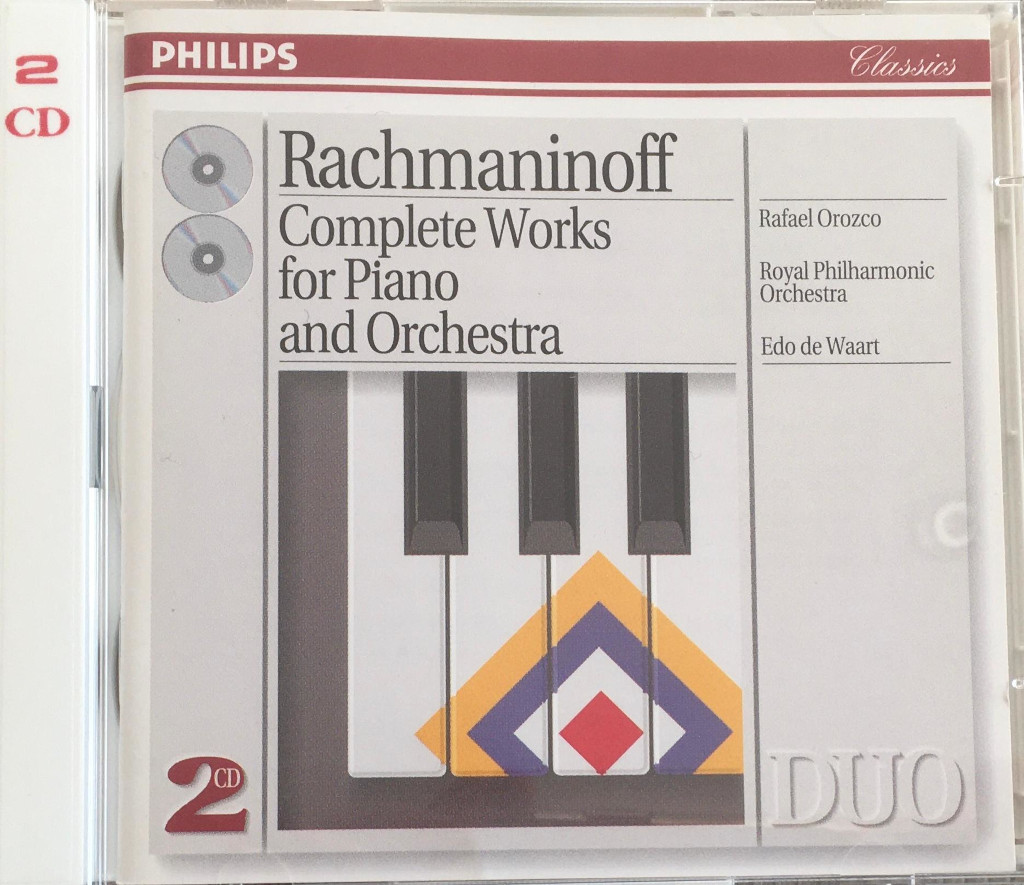 CONCIERTO PARA PIANO Y ORQUESTA Nº1 EN FA SOSTENIDO MENOR, OP. 1 DE S. RACHMANINOV RACHMANINOV-01