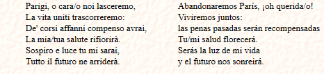 Libreto La Traviata - Fragmento 1