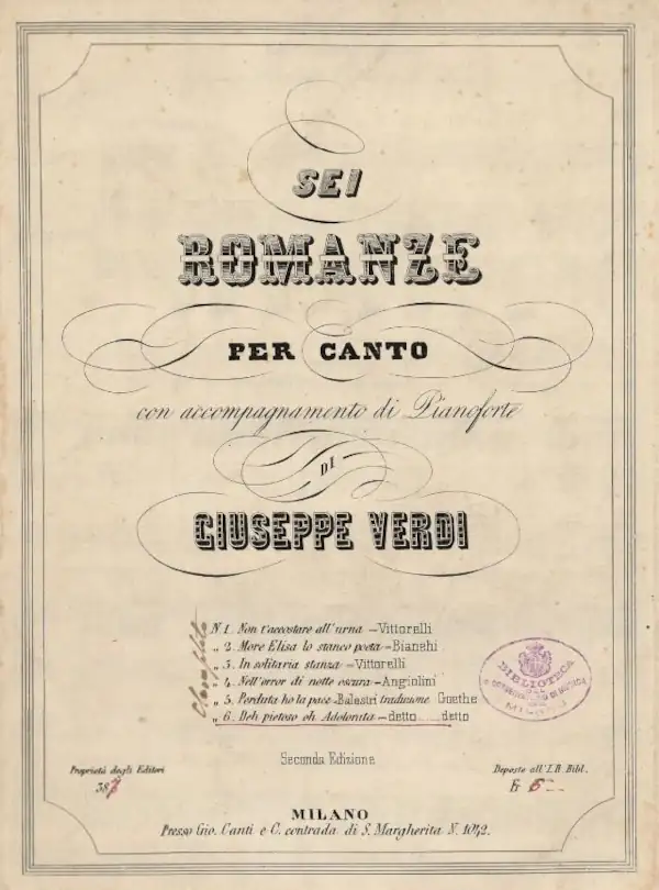 Verdi - Oberto