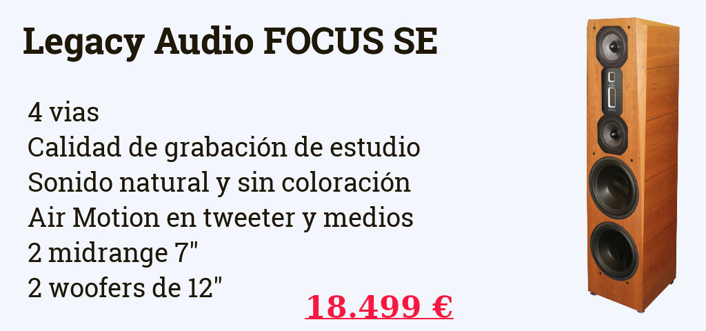 Legacy Audio anuncio